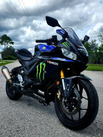 2021 Yamaha YZF R3 for sale at Von Baron Motorcycles, LLC. - Motorcycles in Fort Myers FL