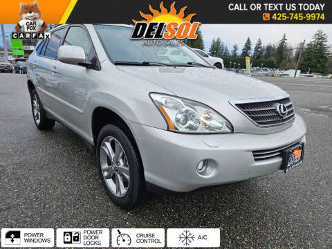 2007 Lexus RX 400h for sale at Del Sol Auto Sales in Everett WA