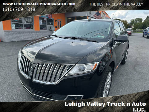 2013 Lincoln MKX for sale at Lehigh Valley Truck n Auto LLC. in Schnecksville PA