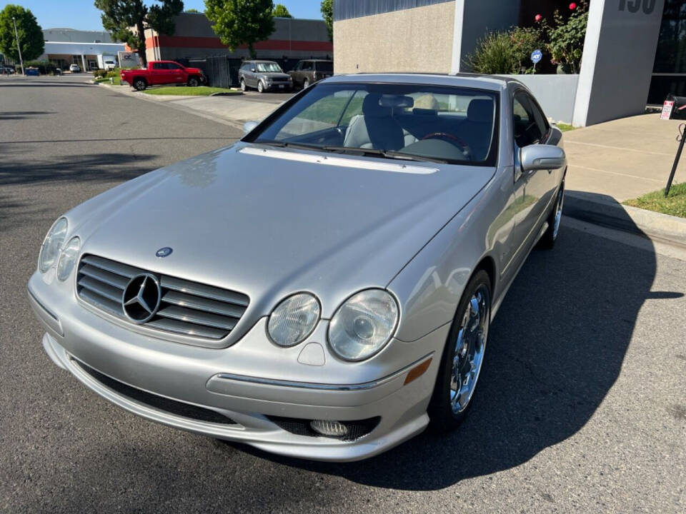 2002 Mercedes-Benz CL-Class for sale at ZRV AUTO INC in Brea, CA