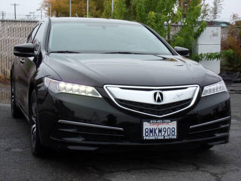 2015 Acura TLX for sale at PRIMETIME AUTOS in Sacramento CA