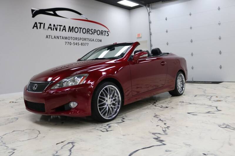 2010 Lexus IS 250C for sale at Atlanta Motorsports in Roswell GA