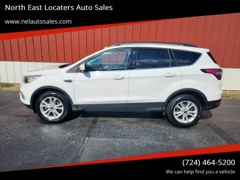 2018 Ford Escape for sale at North East Locaters Auto Sales in Indiana PA