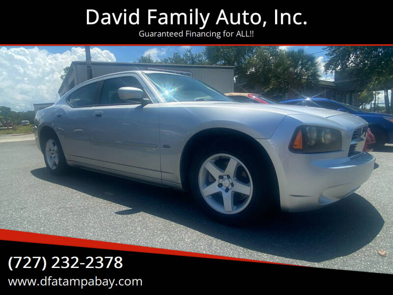 2010 Dodge Charger for sale at David Family Auto, Inc. in New Port Richey FL