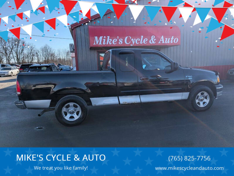 2001 Ford F-150 for sale at MIKE'S CYCLE & AUTO in Connersville IN