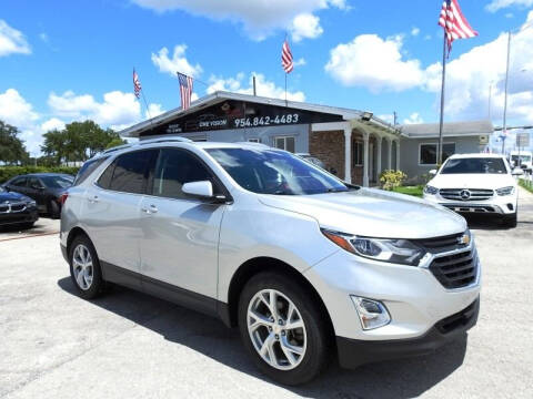 2019 Chevrolet Equinox for sale at One Vision Auto in Hollywood FL