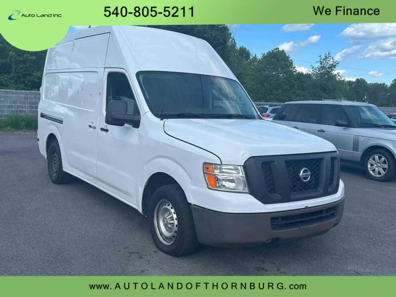 2016 Nissan NV for sale at Auto Land of Thornburg in Spotsylvania VA