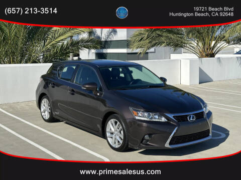 2016 Lexus CT 200h for sale at Prime Sales in Huntington Beach CA