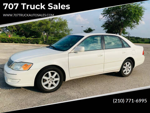 2001 Toyota Avalon for sale at BRACKEN MOTORS in San Antonio TX