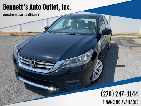 2015 Honda Accord for sale at Bennett's Auto Outlet, Inc. in Mayfield KY