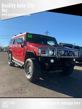 2004 HUMMER H2 for sale at Quality Auto City Inc. in Laramie WY