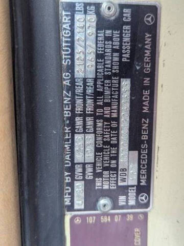 1980 Mercedes-Benz 450 SL