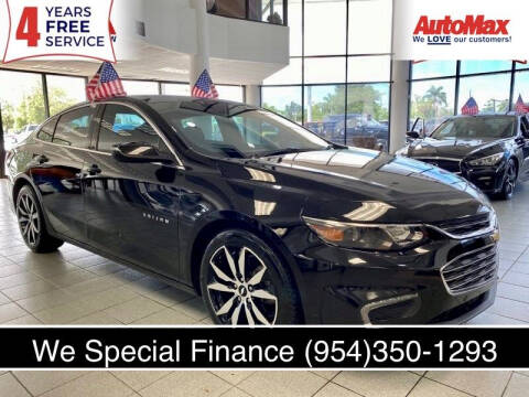 2016 Chevrolet Malibu for sale at Auto Max in Hollywood FL