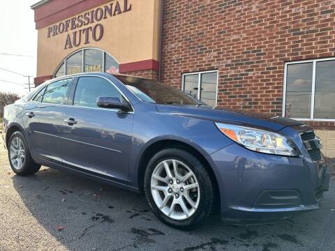 2013 Chevrolet Malibu for sale at Professional Auto Sales & Service in Fort Wayne IN