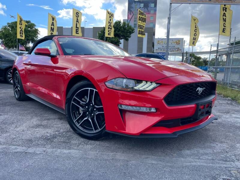 2020 Ford Mustang for sale at MIAMI AUTO LIQUIDATORS in Miami FL
