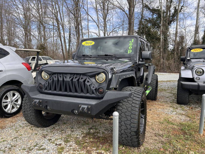 2010 Jeep Wrangler Unlimited for sale at Thompson Auto Sales Inc in Knoxville TN