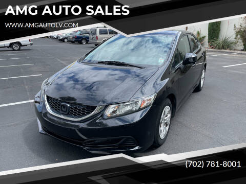 2013 Honda Civic for sale at AMG AUTO SALES in Las Vegas NV