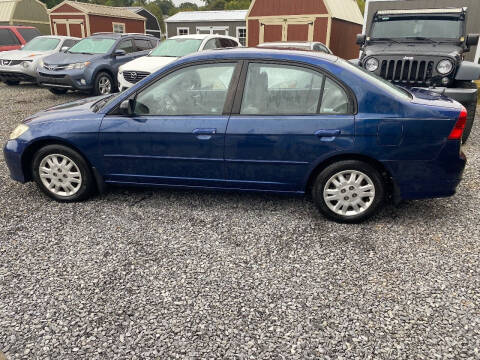 2005 Honda Civic for sale at M&L Auto, LLC in Clyde NC