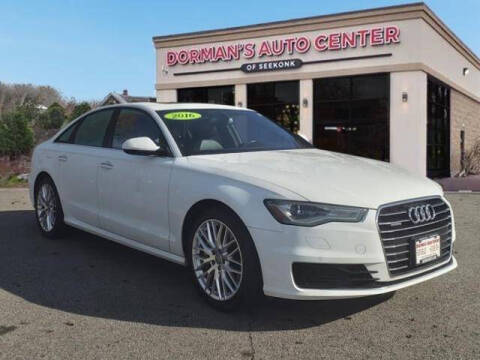 2016 Audi A6 for sale at DORMANS AUTO CENTER OF SEEKONK in Seekonk MA