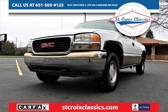 1999 GMC Sierra 1500 for sale at St. Croix Classics in Lakeland MN