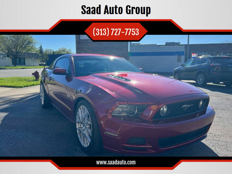 2014 Ford Mustang for sale at Saad Auto Group in Dearborn Heights MI