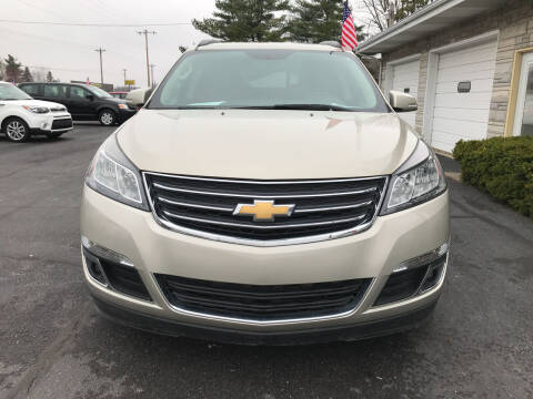 2016 Chevrolet Traverse for sale at Tonys Auto Sales Inc in Wheatfield IN