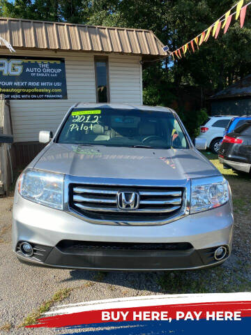 2012 Honda Pilot for sale at THE AUTO GROUP OF EASLEY, LLC in Easley SC