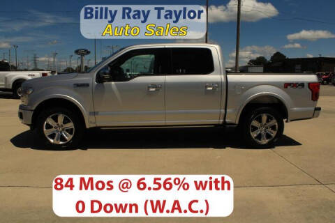 2018 Ford F-150 for sale at Billy Ray Taylor Auto Sales in Cullman AL