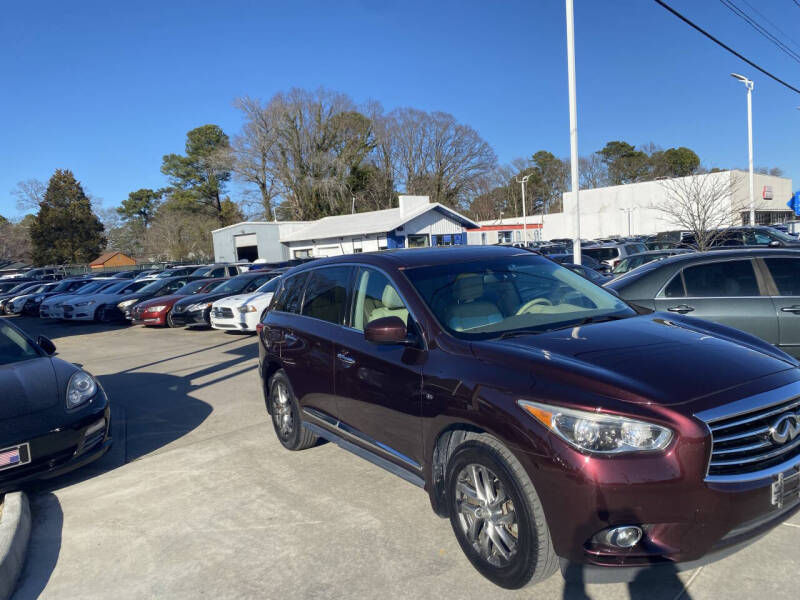 Used 2014 INFINITI QX60 Base with VIN 5N1AL0MN4EC529227 for sale in Norfolk, VA