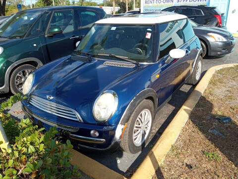 2003 MINI Cooper for sale at Blue Lagoon Auto Sales in Plantation FL