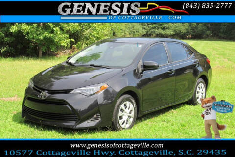 2017 Toyota Corolla for sale at Genesis Of Cottageville in Cottageville SC