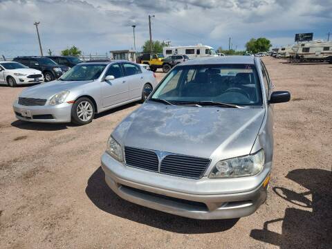 2002 Mitsubishi Lancer for sale at PYRAMID MOTORS - Fountain Lot in Fountain CO