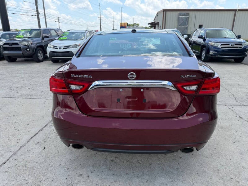 2016 Nissan Maxima Platinum