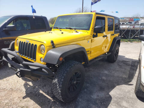 2015 Jeep Wrangler Unlimited for sale at First Choice Auto Center in San Antonio TX