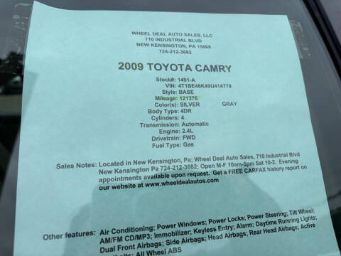 2009 Toyota Camry
