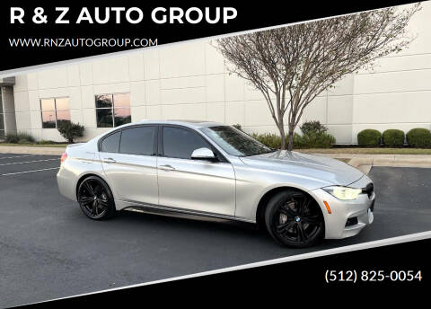 2016 BMW 3 Series for sale at R & Z AUTO GROUP in Austin TX