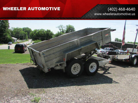 2017 Best Trailer Inc. DB6x12 for sale at WHEELER AUTOMOTIVE in Fort Calhoun NE