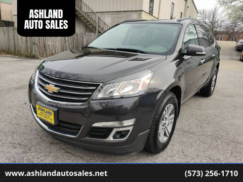 2015 Chevrolet Traverse for sale at ASHLAND AUTO SALES in Columbia MO