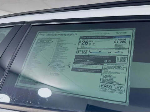 2026 Jeep Compass Latitude Altitude