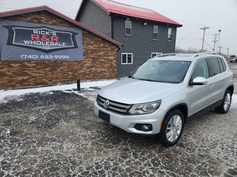 2016 Volkswagen Tiguan for sale at Rick's R & R Wholesale, LLC in Lancaster OH