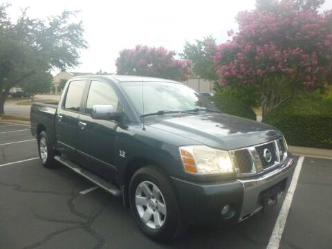 2004 Nissan Titan for sale at RELIABLE AUTO NETWORK in Arlington TX