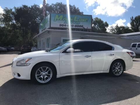 2011 Nissan Maxima for sale at Mainline Auto in Jacksonville FL