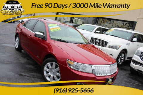 2009 Lincoln MKZ for sale at West Coast Auto Sales Center in Sacramento CA