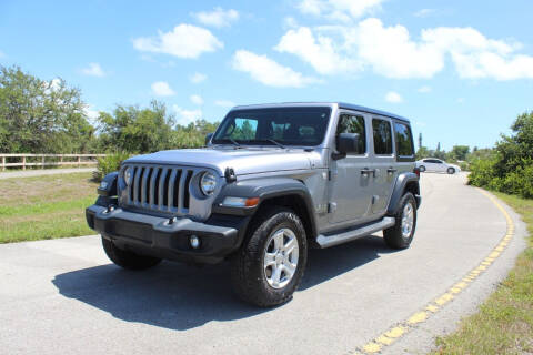 2019 Jeep Wrangler Unlimited for sale at Goval Auto Sales in Pompano Beach FL