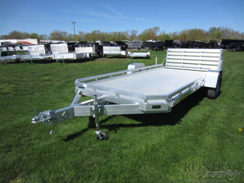 2024 Aluma Aluminum Single Axle Utility 7 for sale at Rondo Truck & Trailer in Sycamore IL