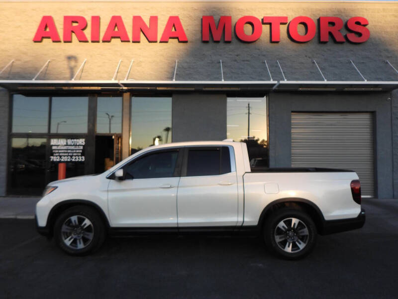 2017 Honda Ridgeline for sale at Ariana Motors LLC- Boulder highway in Las Vegas NV