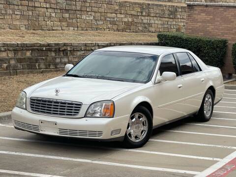 2000 Cadillac DeVille for sale at Texas Select Autos LLC in Mckinney TX