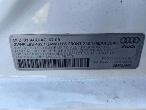 2010 Audi A4 2.0T quattro Premium