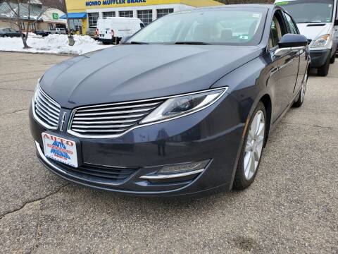 2014 Lincoln MKZ for sale at Auto Wholesalers Of Hooksett in Hooksett NH