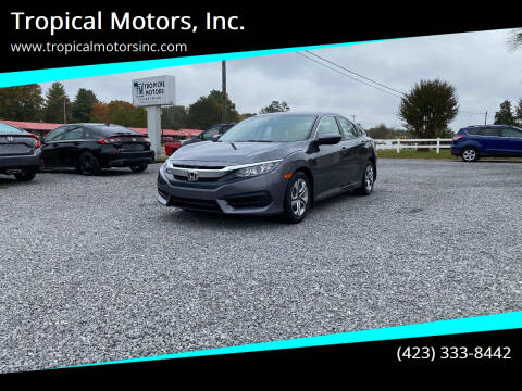 2018 Honda Civic for sale at Tropical Motors, Inc. in Riceville TN